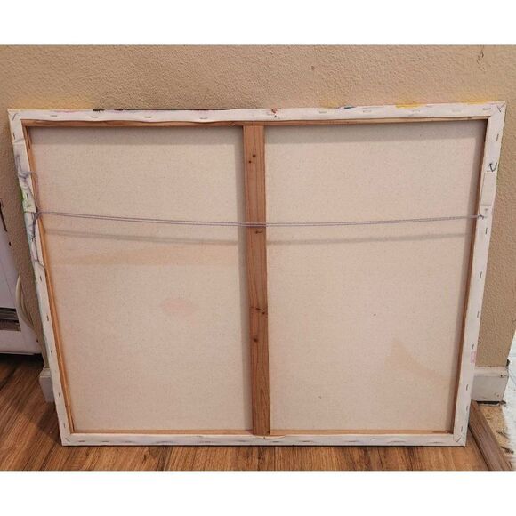 Monica Hernandez "BLOOMING JUSTICE" Acrylic Canvas 30x24" 1/1 Original Painting - Picture 2 of 2